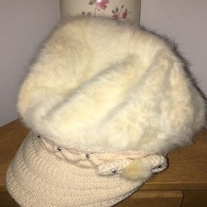 Cute warm BJB cream colored hat. New with tags